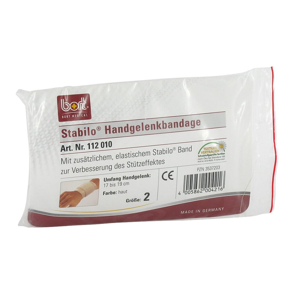 Bort Stabilo Handgelenkbandage Gr.2 haut