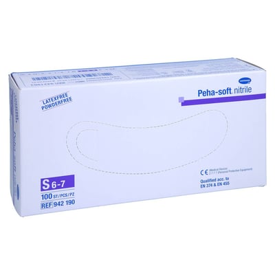 Peha-soft nitrile powderfree, Größe S