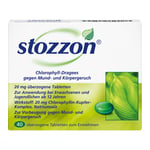 Stozzon Chlorophyll-Dragees gegen Mund- und Körpergeruch
