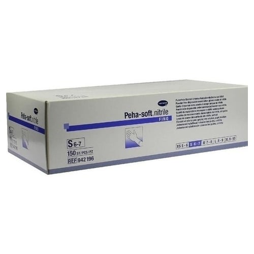 Peha-soft nitrile fino powderfree Größe S Produktbild 1