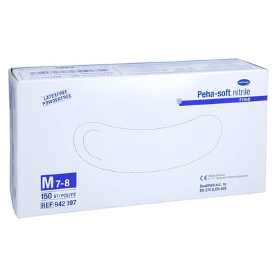 Peha-soft nitrile fino powderfree Größe M Produktbild 1