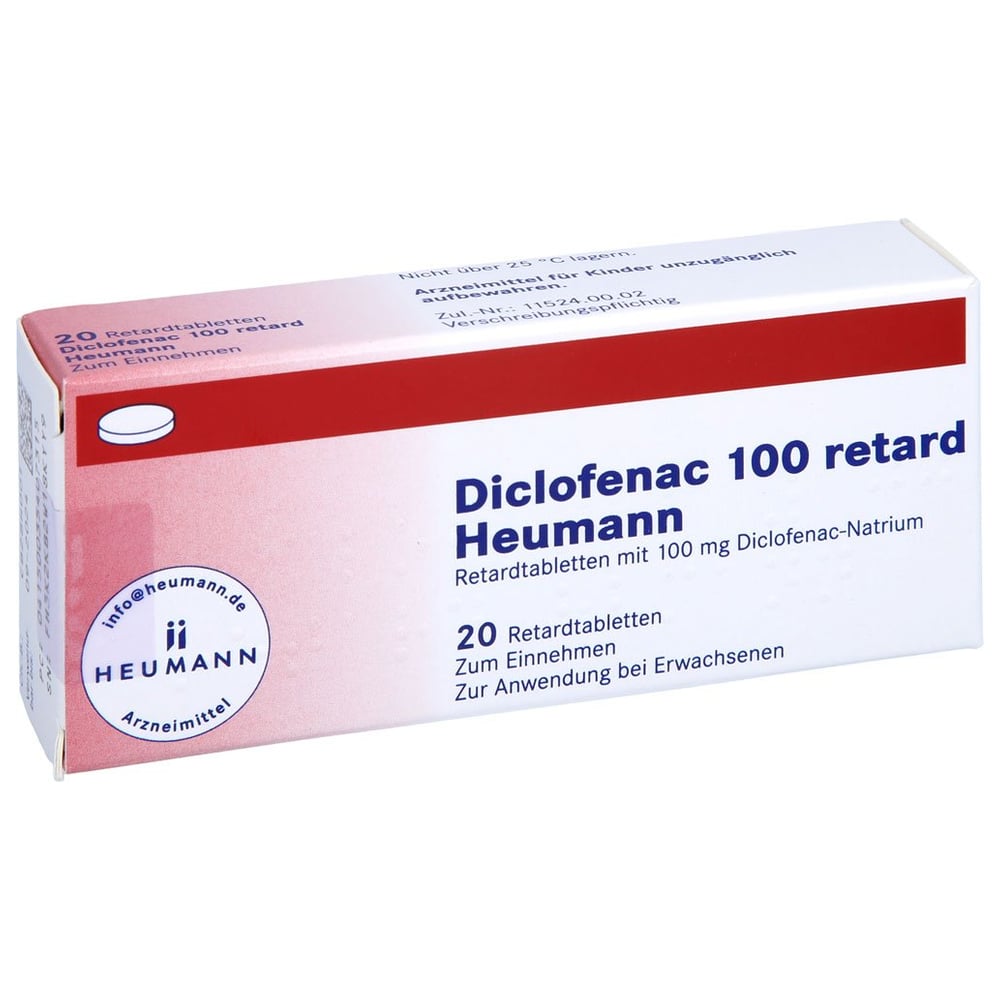 Diclofenac 100 retard Heumann