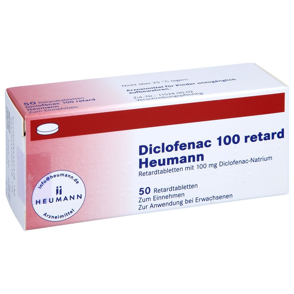 Diclofenac 100 retard Heumann