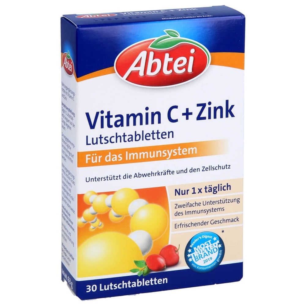 Abtei Vitamin C plus Zink Lutschtabletten