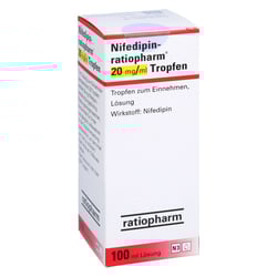 Nifedipin-ratiopharm 20 mg/ml