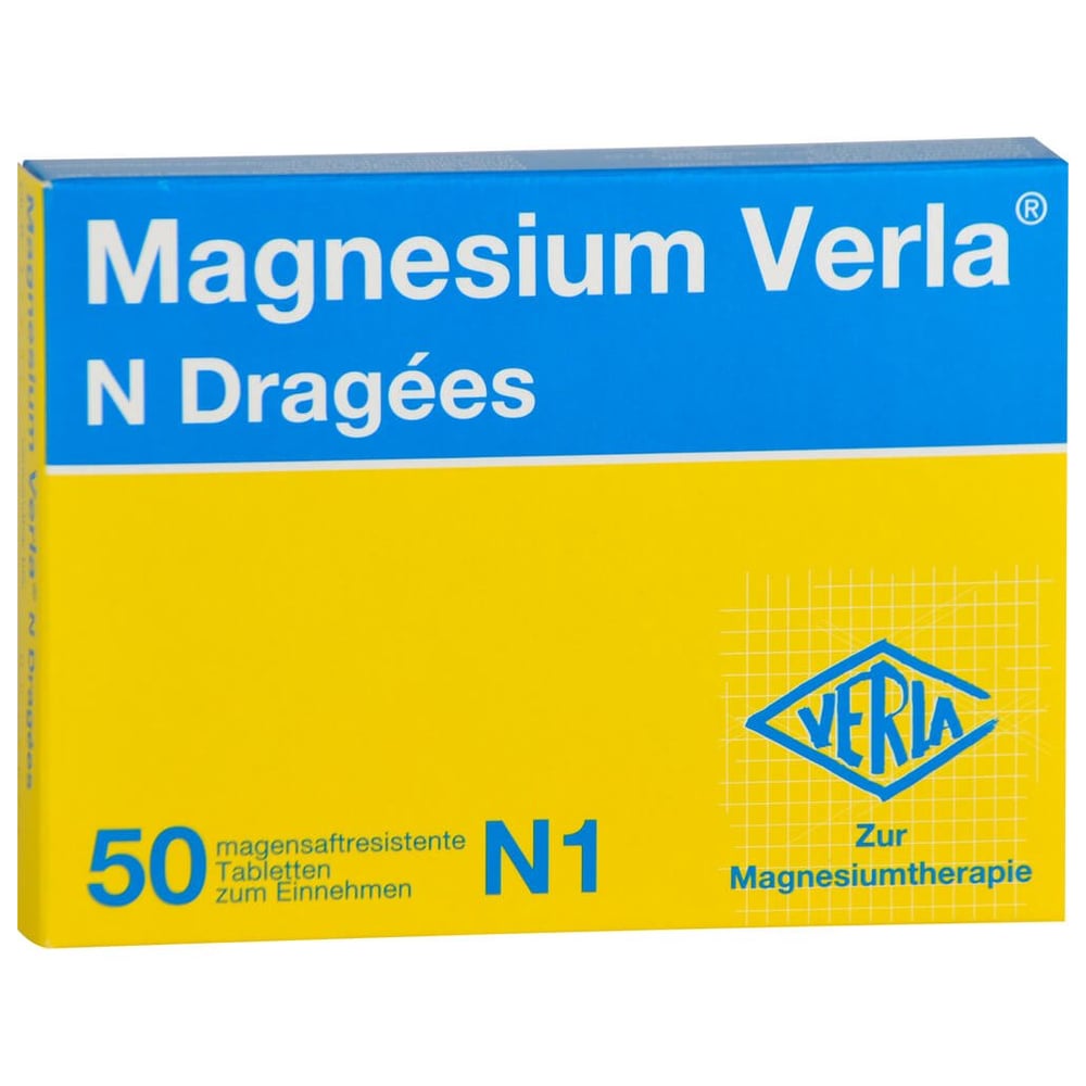 Magnesium Verla N Dragees
