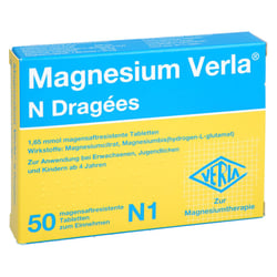 Magnesium Verla N Dragees