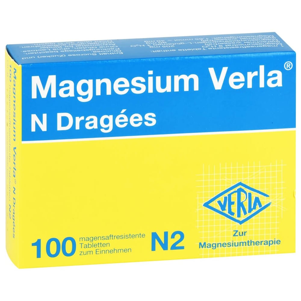 Magnesium Verla N Dragees