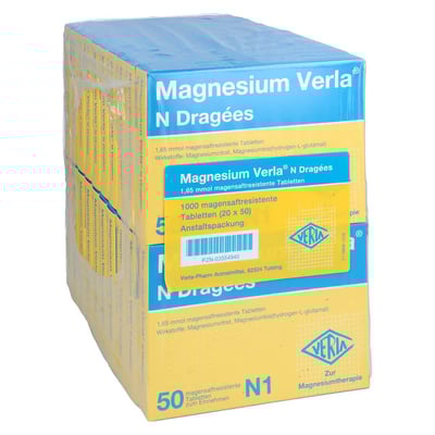 Magnesium Verla N Dragees