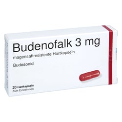 Budenofalk 3 mg magensaftresistente Hartkapseln