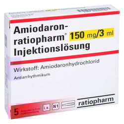 Amiodaron-ratiopharm 150 mg/3 ml Injektionslösung