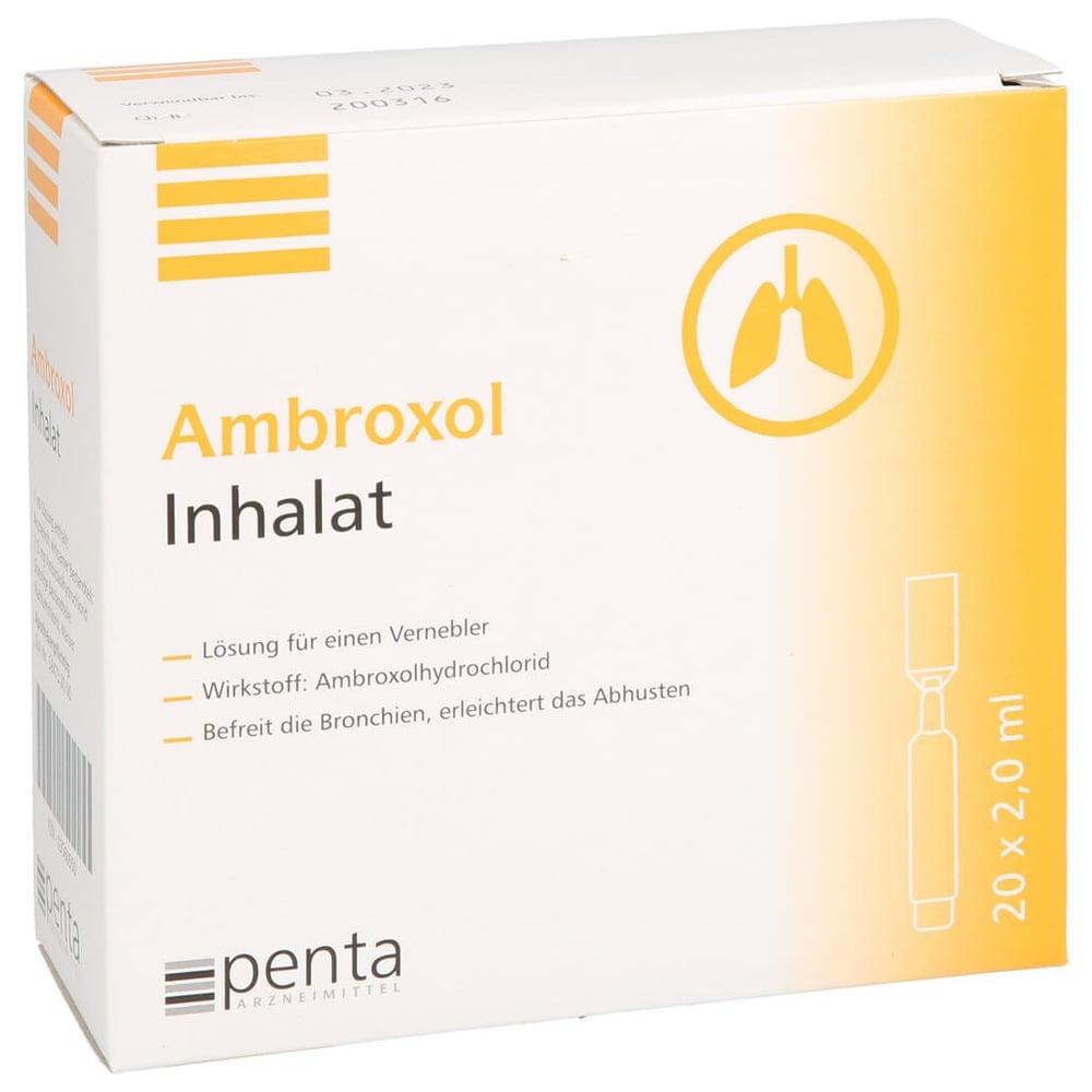 Ambroxol Inhalat 15 ml/2 ml