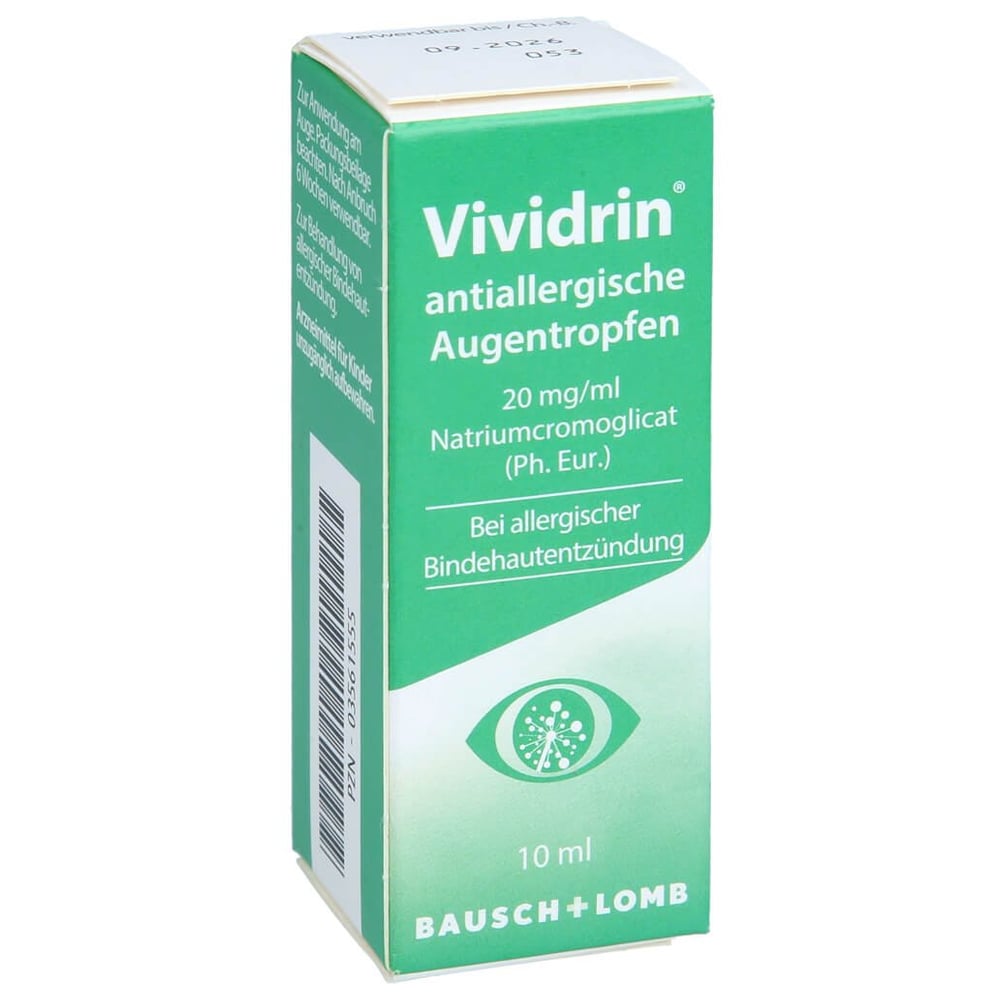 Vividrin antiallergische Augentropfen