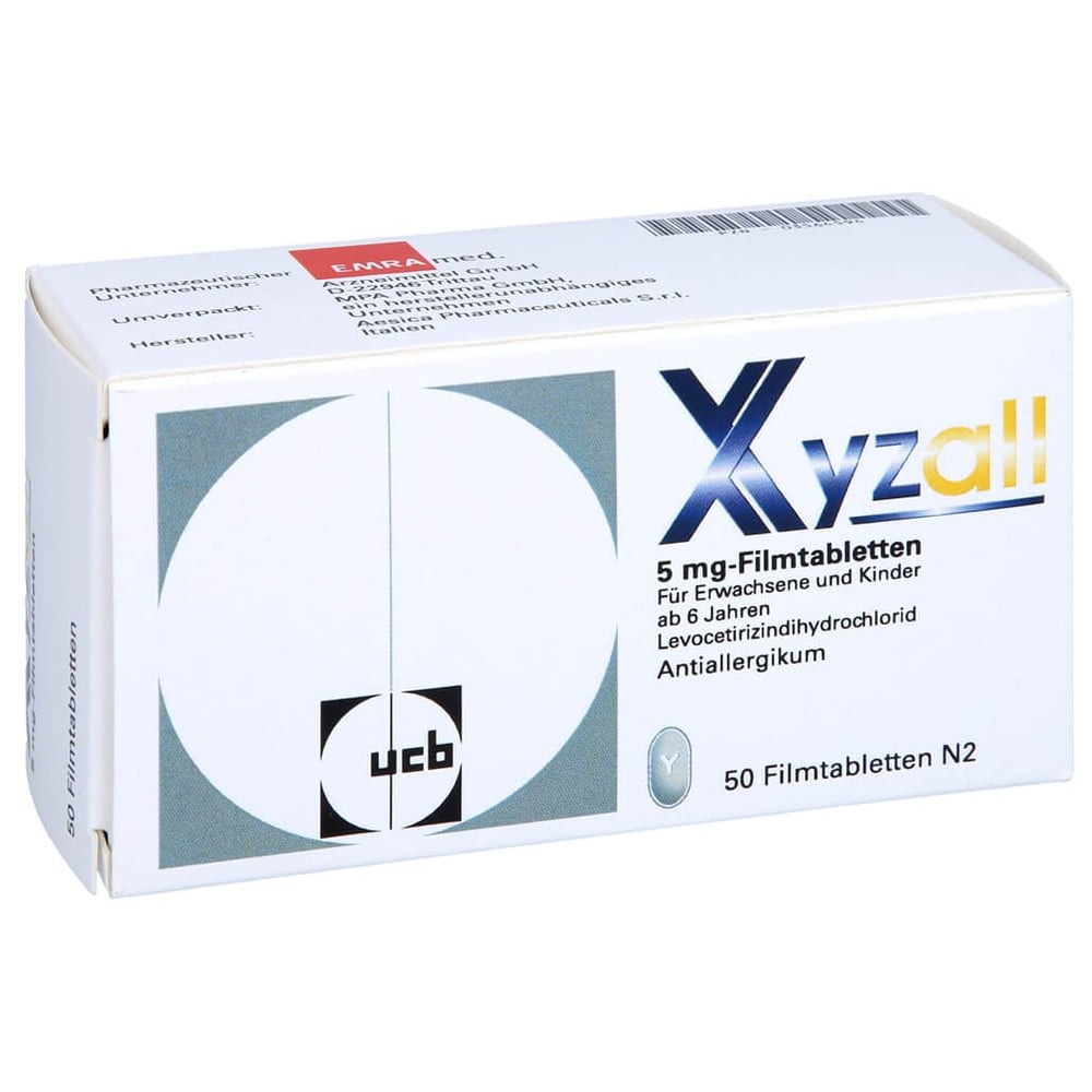 Xyzall 5 mg