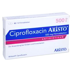Ciprofloxacin Aristo 500 mg