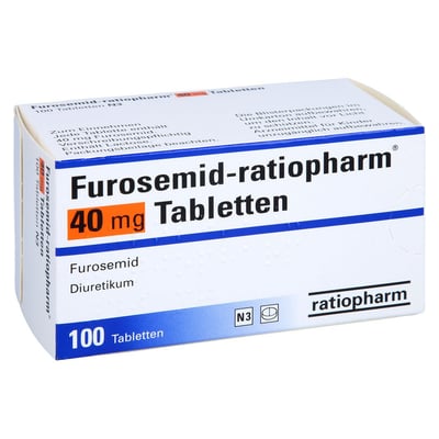 Furosemid-ratiopharm 40 mg