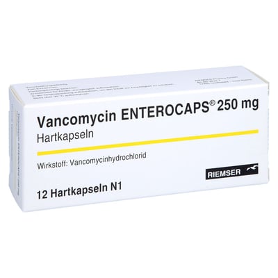 Vancomycin ENTEROCAPS 250 mg