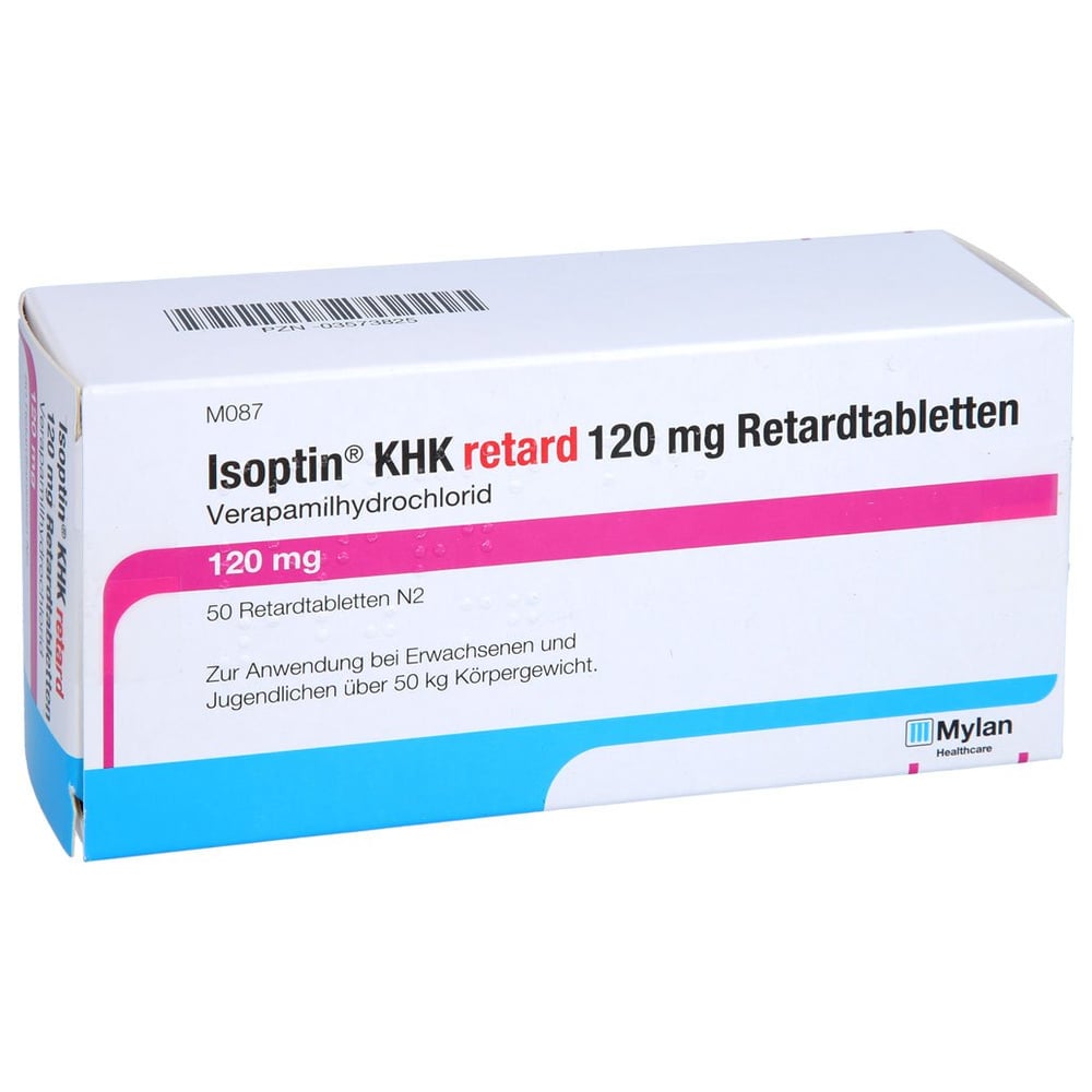 Isoptin KHK retard 120 mg