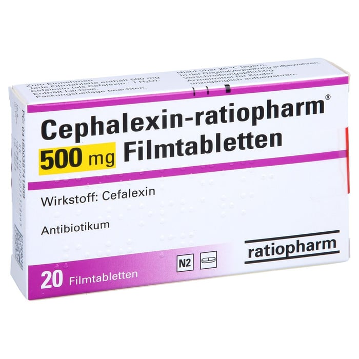 Cephalexin-ratiopharm 500mg