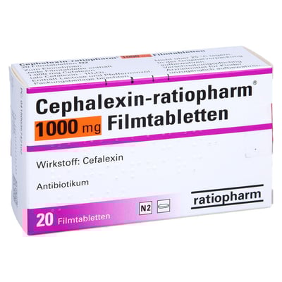 Cephalexin-ratiopharm 1000 mg