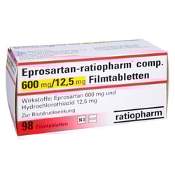 Eprosartan-ratiopharm comp. 600 mg/12,5 mg