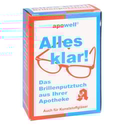 Brillenputztuch ALLES KLAR
