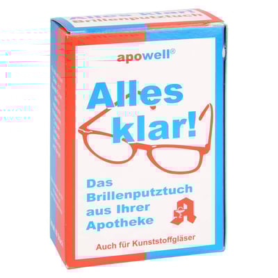 Brillenputztuch ALLES KLAR
