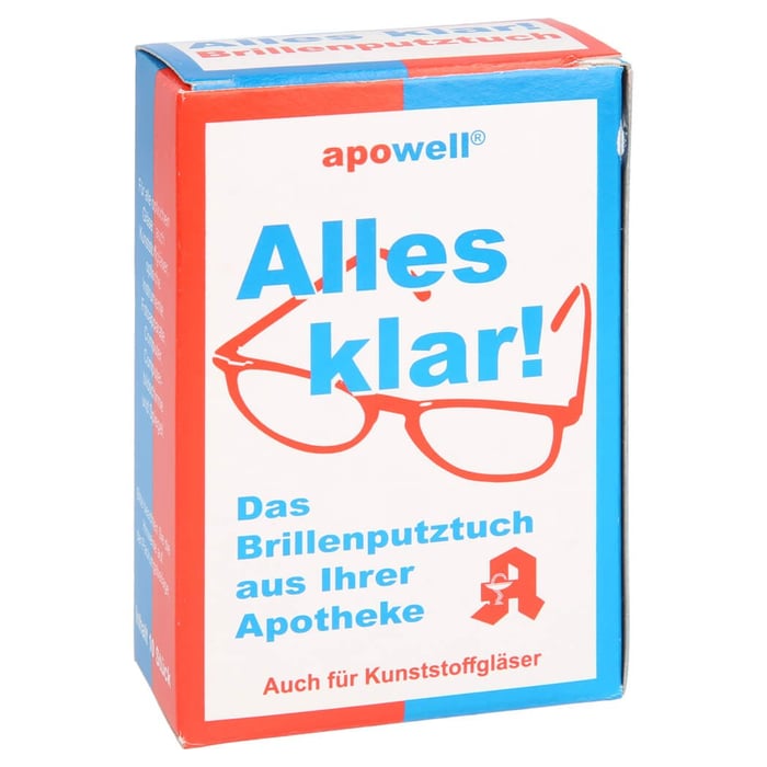 Brillenputztuch ALLES KLAR