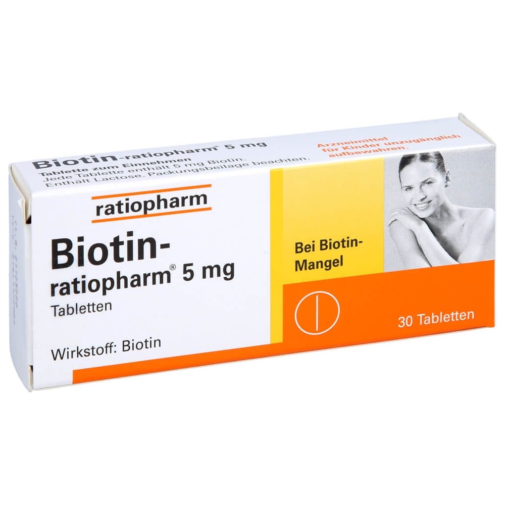 Biotin-ratiopharm 5 mg
