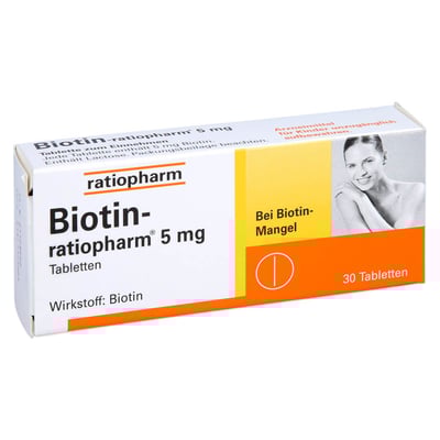Biotin-ratiopharm 5 mg