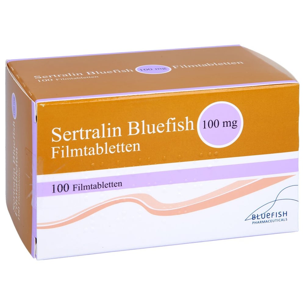 Sertralin Bluefish 100 mg