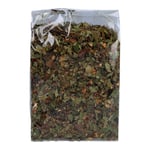 Weißdornblätter mit Blüten Tee