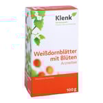 Weißdornblätter mit Blüten Tee