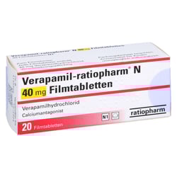 Verapamil-ratiopharm N 40 mg