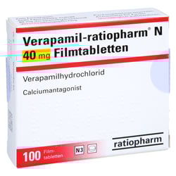 Verapamil-ratiopharm N 40 mg