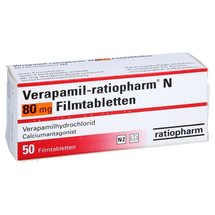 Verapamil-ratiopharm N 80mg