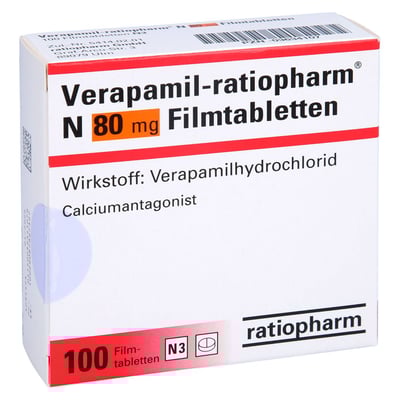 Verapamil-ratiopharm N 80 mg