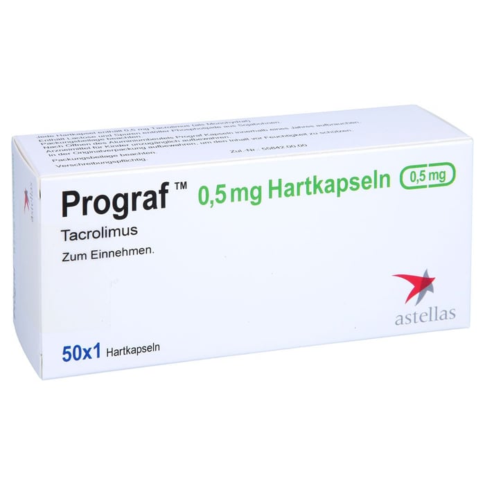 PROGRAF 0.5MG KAPSELN B