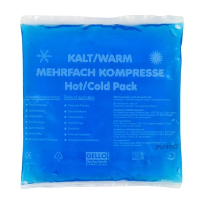 Kalt-Warm Mehrfachkompresse 13x14 cm lose