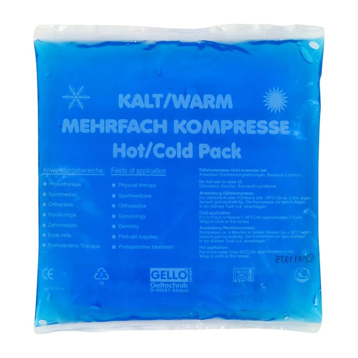KALT-WARM Mehrfachkompresse 13x14 cm lose