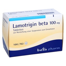Lamotrigin beta 100 mg suspendierbare Tabletten