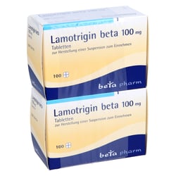 Lamotrigin beta 100 mg suspendierbare Tabletten