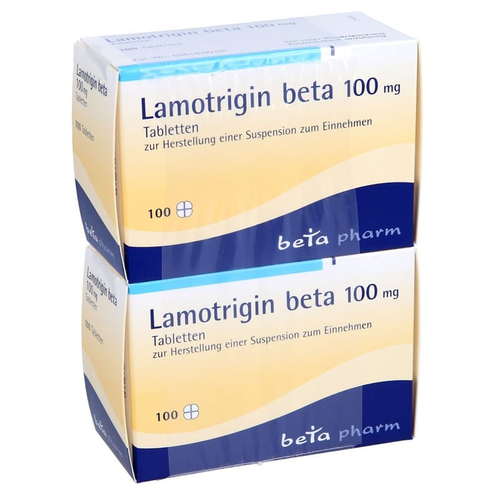 Lamotrigin beta 100mg suspendierbare Tabletten