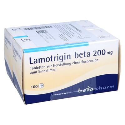 Lamotrigin beta 200 mg suspendierbare Tabletten