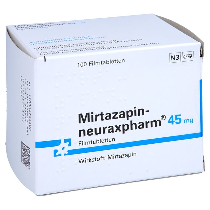 Mirtazapin-neuraxpharm 45mg