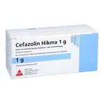 Cefazolin Hikma 1 g Injektion Produktbild 1