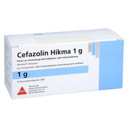Cefazolin Hikma 1 g Injektion