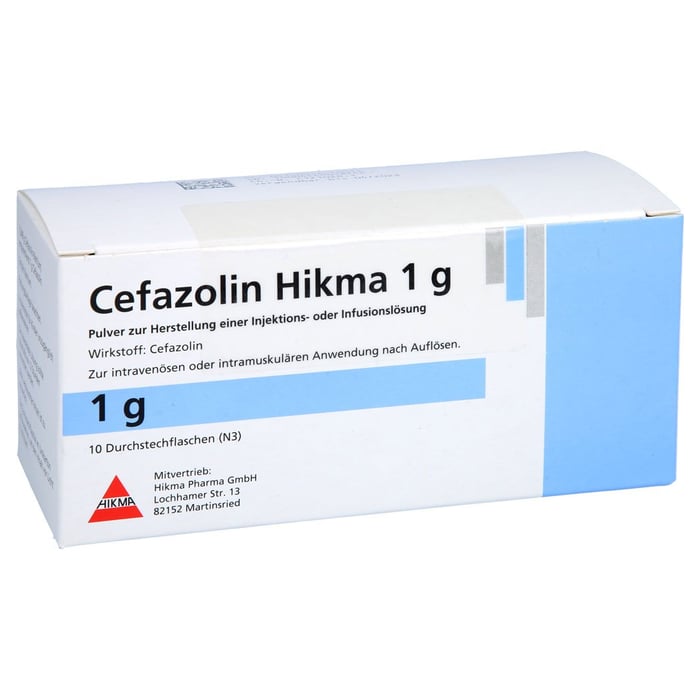 Cefazolin Hikma 1g Injektion
