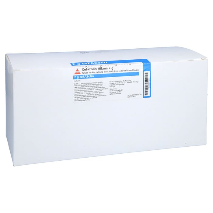 Cefazolin Hikma 2g Infusion