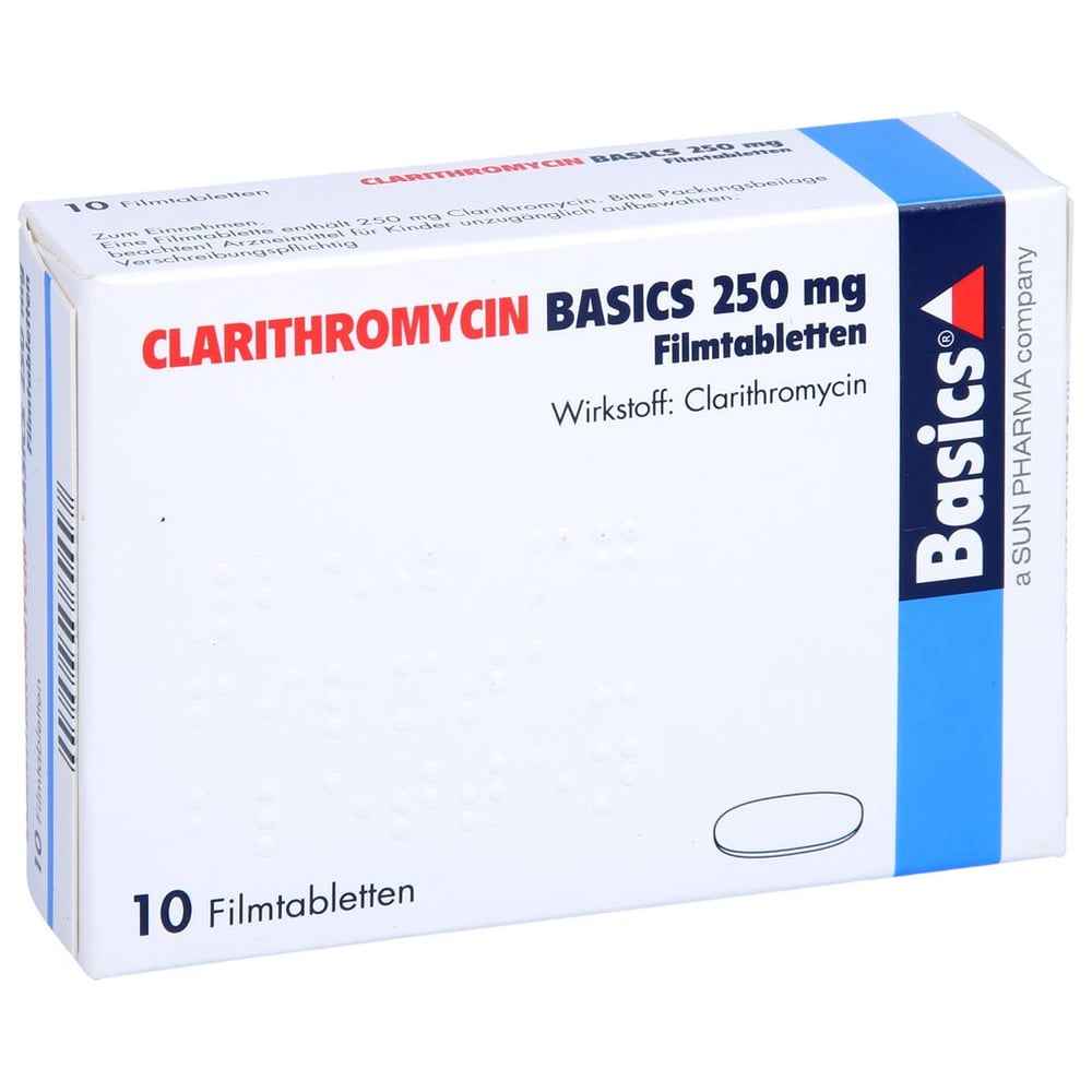 Clarithromycin BASICS 250 mg